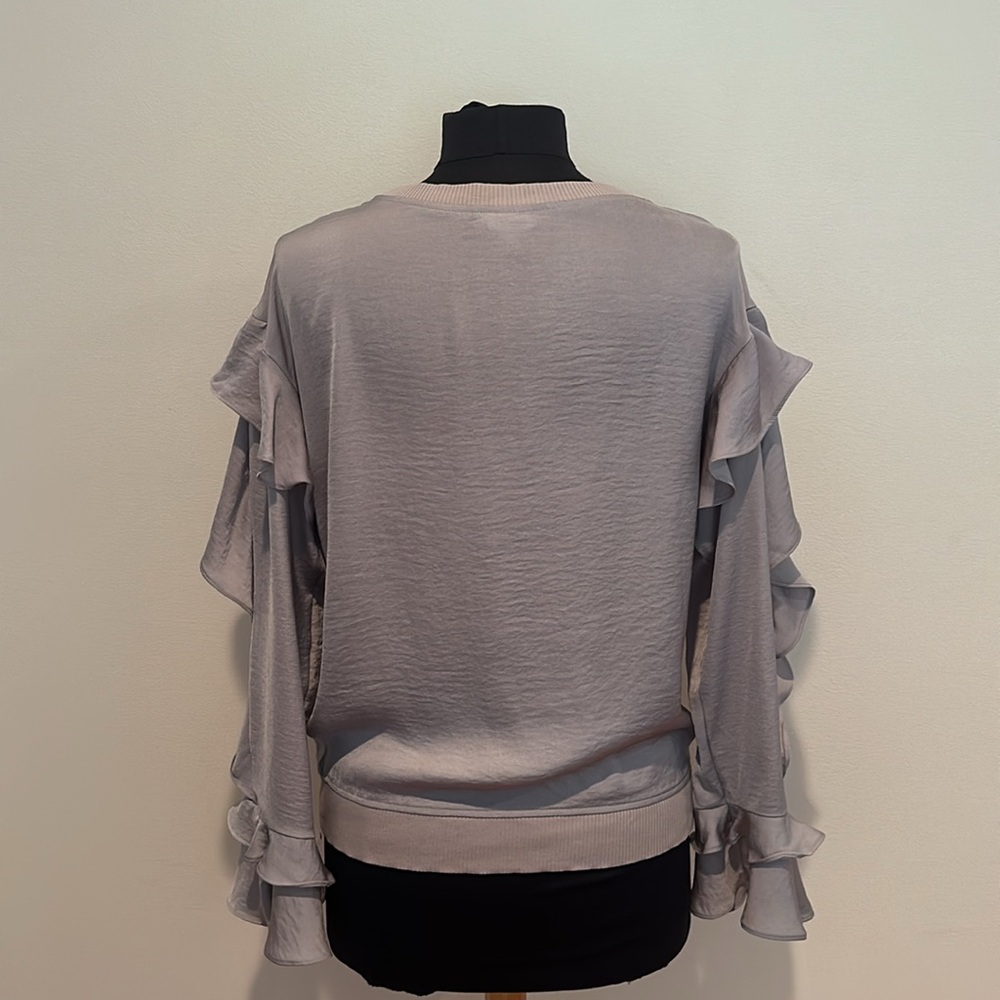 Express Top Ruffle Sleeves - Picture 3 of 8